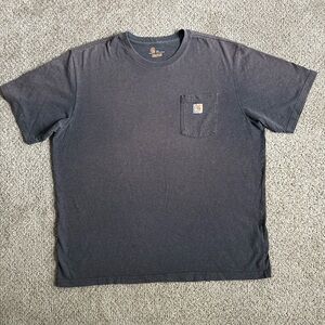 Nice faded grey Carhartt Pocket Tee,2XL